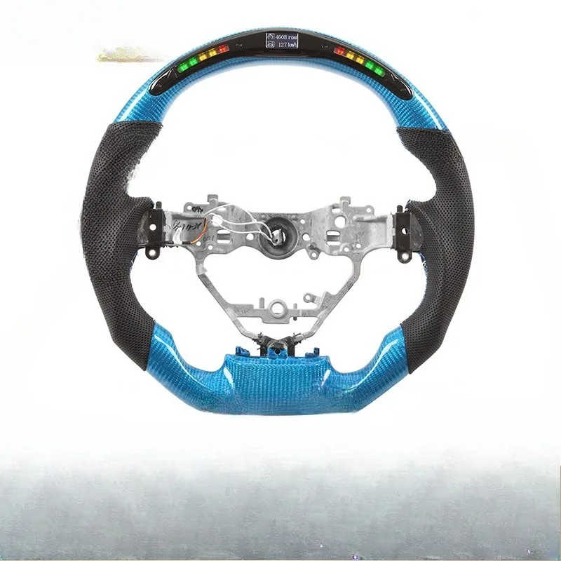 Carbon fiber steering wheel for car modification