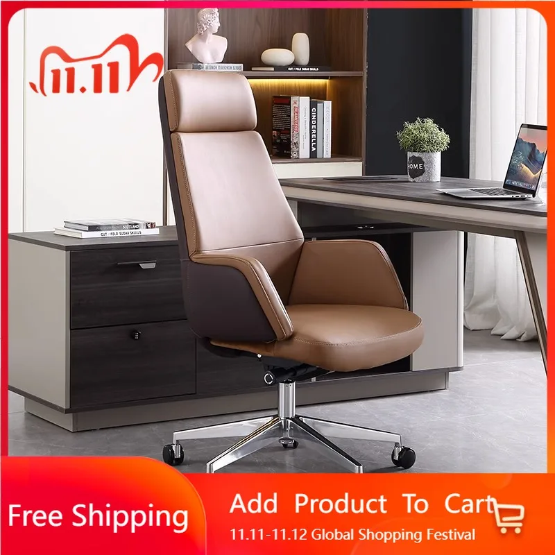 

Дизайнерское удобное офисное кресло Nordic Lazy Executive Мобильное офисное кресло Современный негабаритный дешевый металлический Muebles Мебель для дома