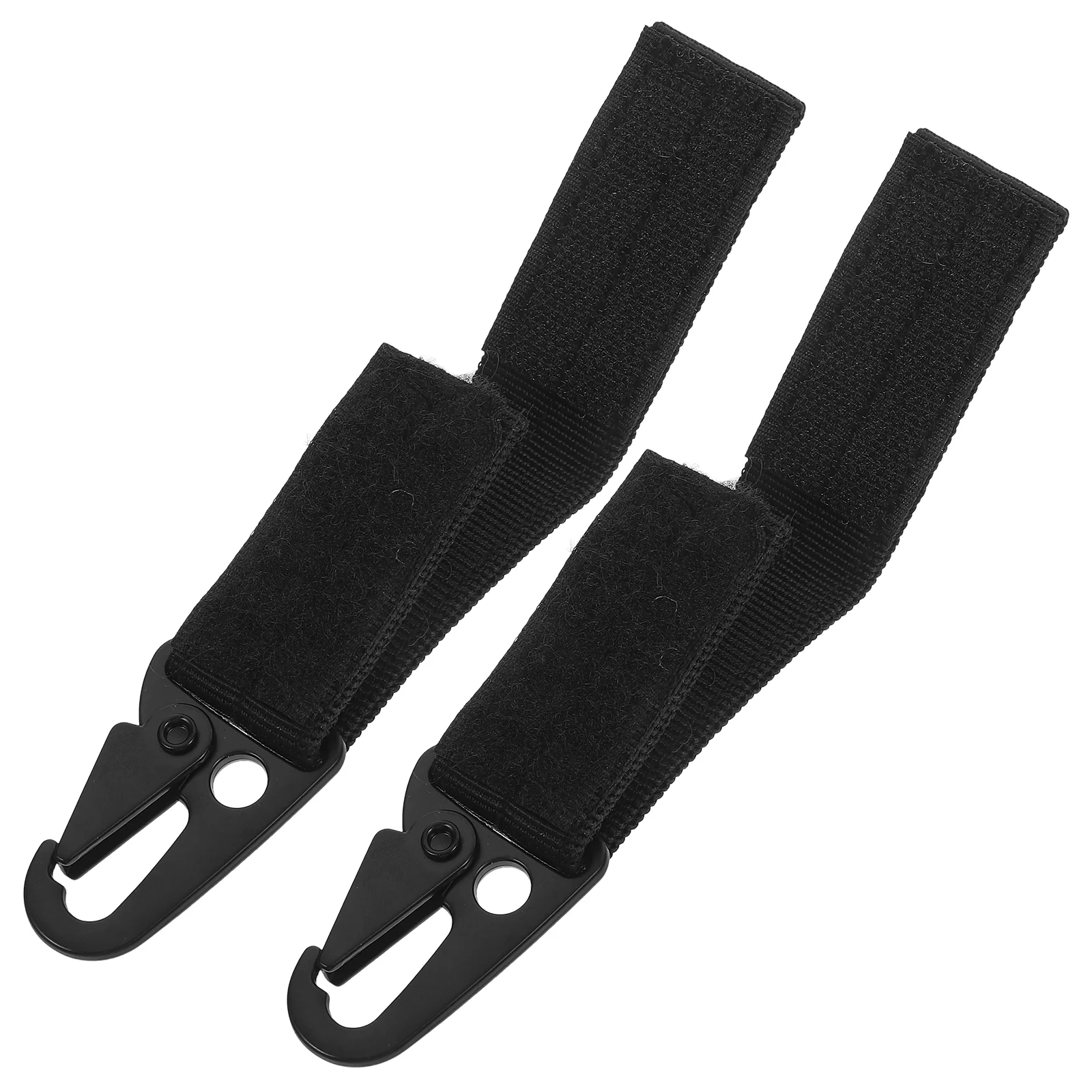 

2 Pcs Survival Keychain Outdoor Heavy Duty Hooks Waist Belt Carabiner Lanyard Fire Starter
