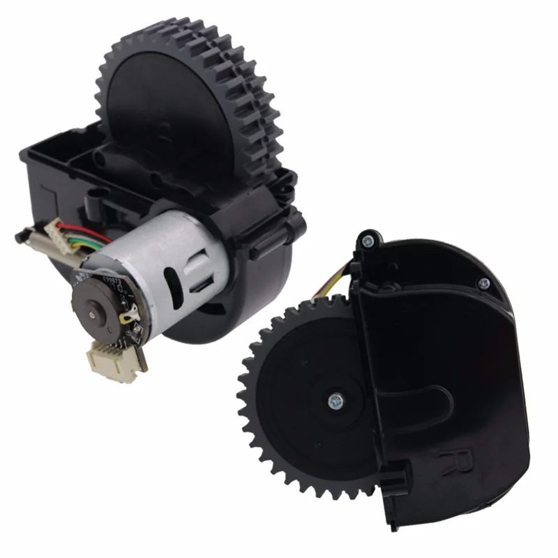 Roda para robô aspirador v3s pro v5s pro v50 v55, peças incluem motor