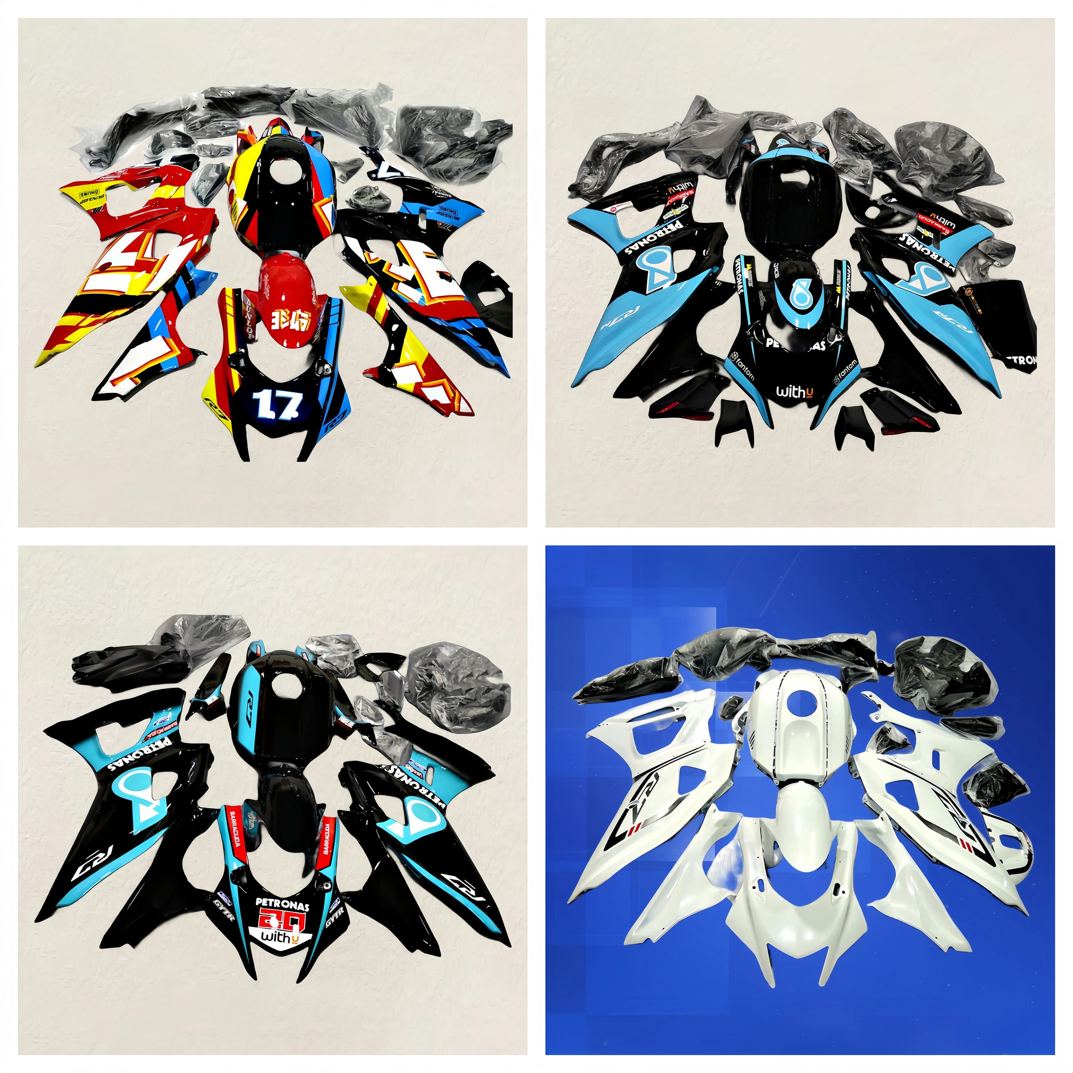 

Full Fairing Kit for YAMAHA R7 2021 2022 2023 2024 100% Fit Injection 21-24 YZF-R7 Sportbike Repair Aftermarket