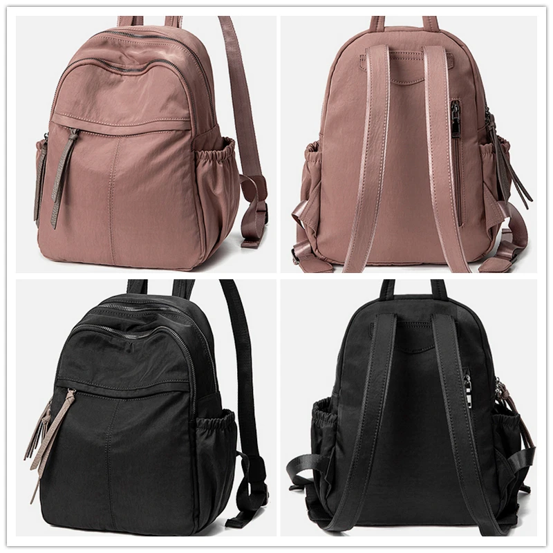 Kleiner Rucksack für Mädchen Schul rucksäcke Frau zwei Schultern Taschen ästhetische Schult asche wasserdicht Oxford Stoff weichen Mini Rucksack