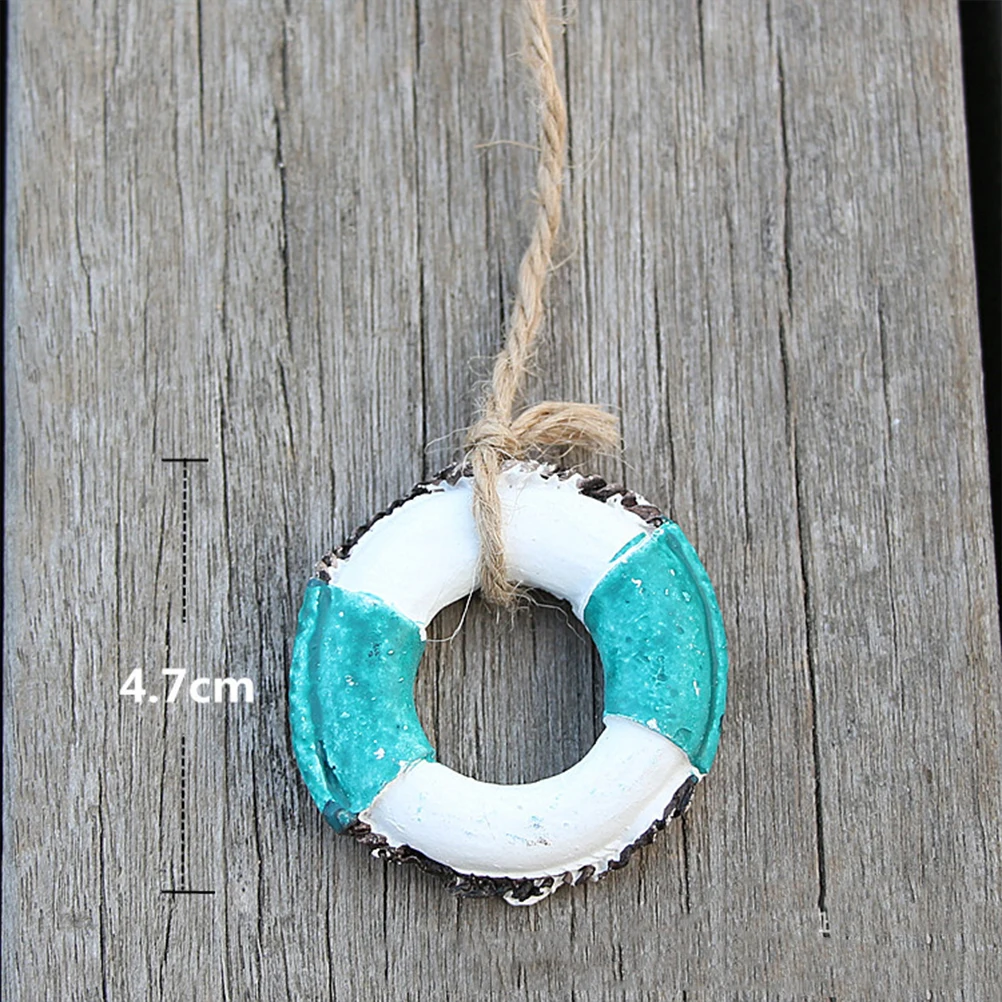 

6 Pcs Mini Fishing Net Accessories Sea Star Resin Pendant Fashion Mediterranean Hanging Ornament