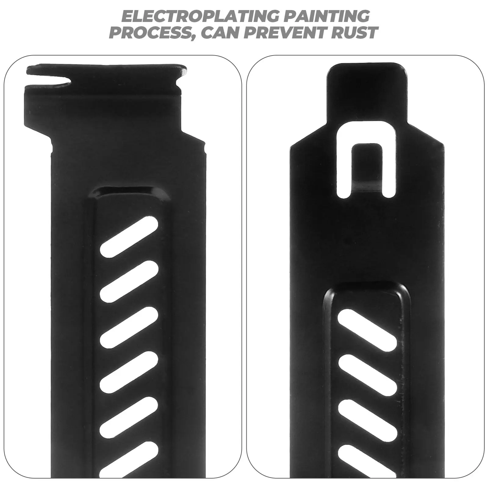 

20 шт. заглушек для компьютерного корпуса, металлические вентилируемые заглушки для слотов PCI, для отвода тепла и защиты от пыли