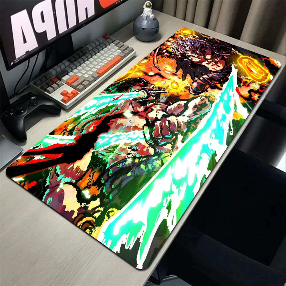 1pc hot blood anime cool Roronoa Non-slip Mouse Pad Suitable For Office Computers Laptops E-sports Game Desk Mats XXL Keyboard