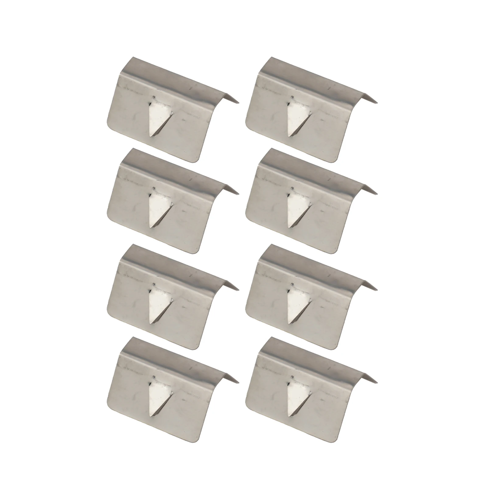 8PCS/ 12PCS Car Wind Rain Deflector Channel New Metal Retaining Clips For BMW Wind/Rain Eyebrow Clips Car Window Deflectors