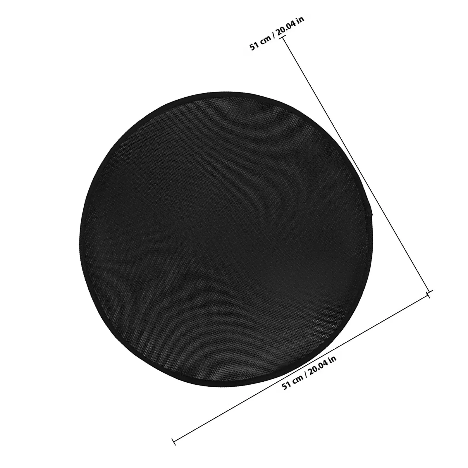Fire Pit Mat Silicone Fireproof Heat Resistant Protective Outdoor Grill Pad Deck Patio Stove Mat 20 Inch Insulation Grill Pad view 2