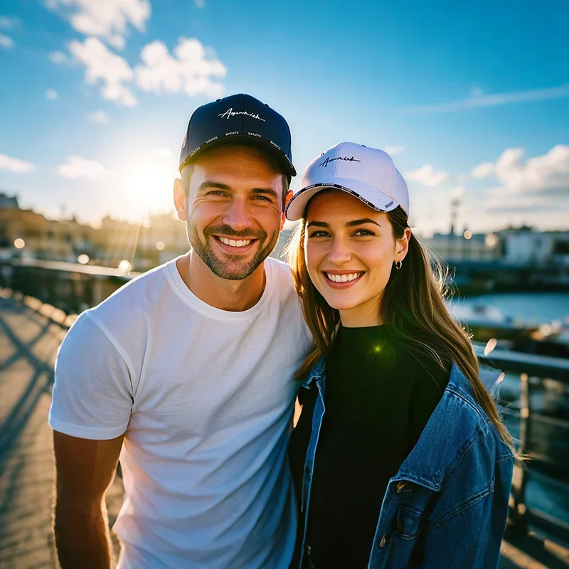 Summer An-ti UV Letter Printed Fishing Hat Sports Golf Baseball Sunhat Unisex Couple Hat Hip Hop Running Hiking Club Truck Visor