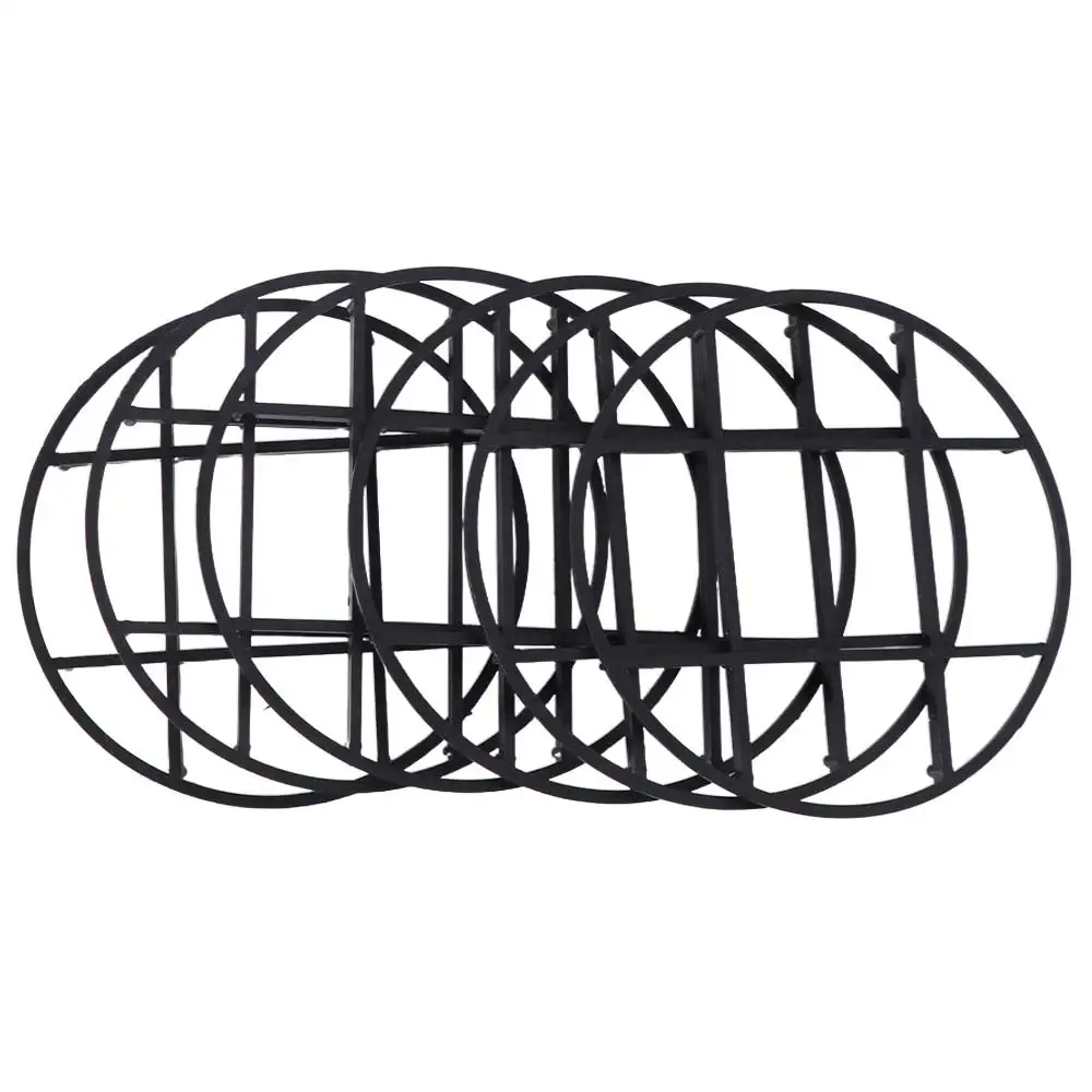 20PCS Anti Rot Root Flower Pot Tray Plastic Breathable Base Drainage Rack Stand Bottom Drainage Round Mesh Pad Plant Saucer
