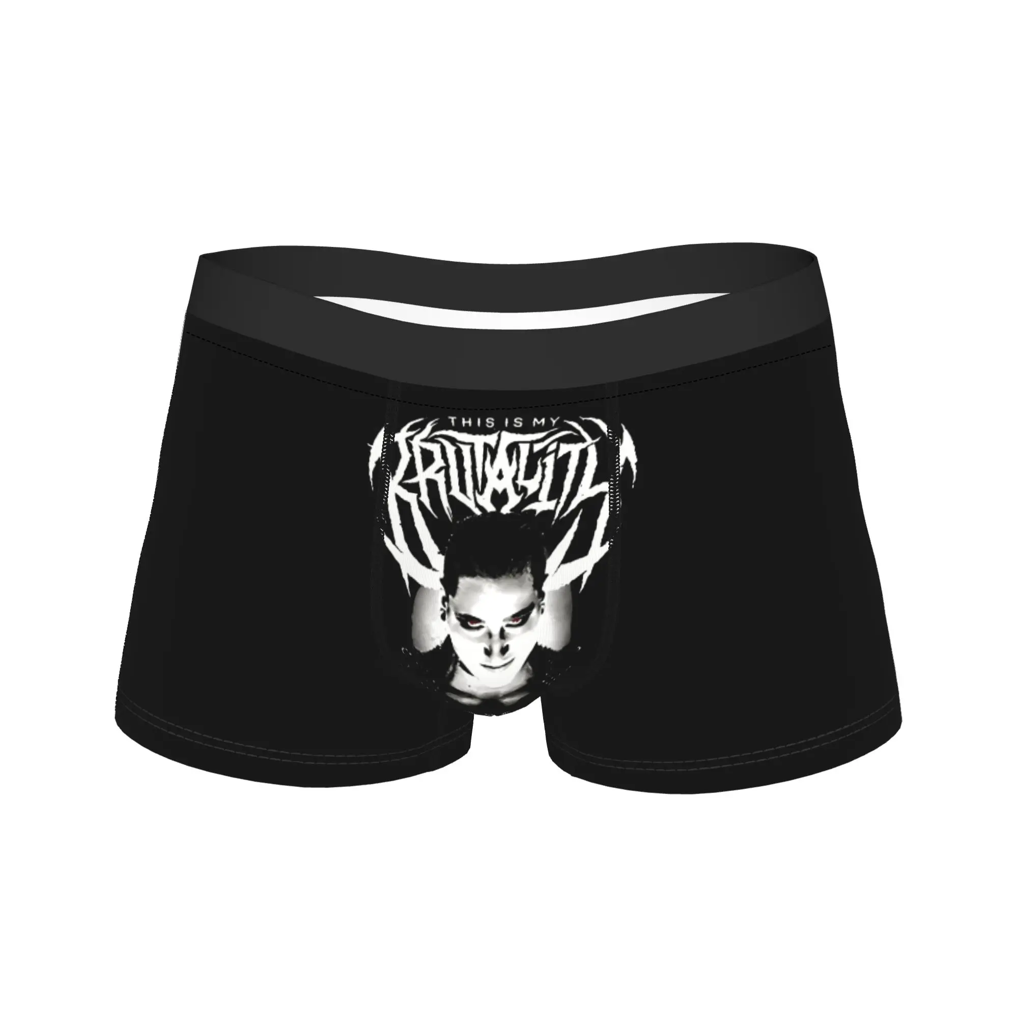 Rhea Ripley Sillhouette Rhea Ripley Underwear Calzoncillos tipo bóxer con diseño divertido para hombres, calzoncillos tipo bóxer de gran tamaño