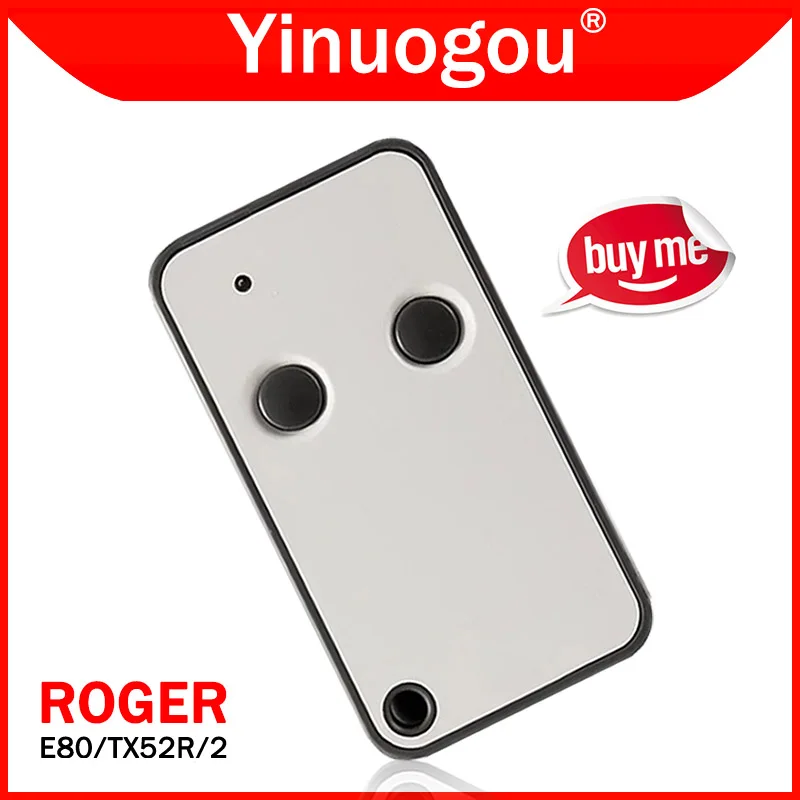 

ROGER Remote Control 433.92MHz ROGER E80 TX52R TX54R 2 M80 TX44R H80 TX22 TX10 TX1 Electric Gate Remote Control Command Opener