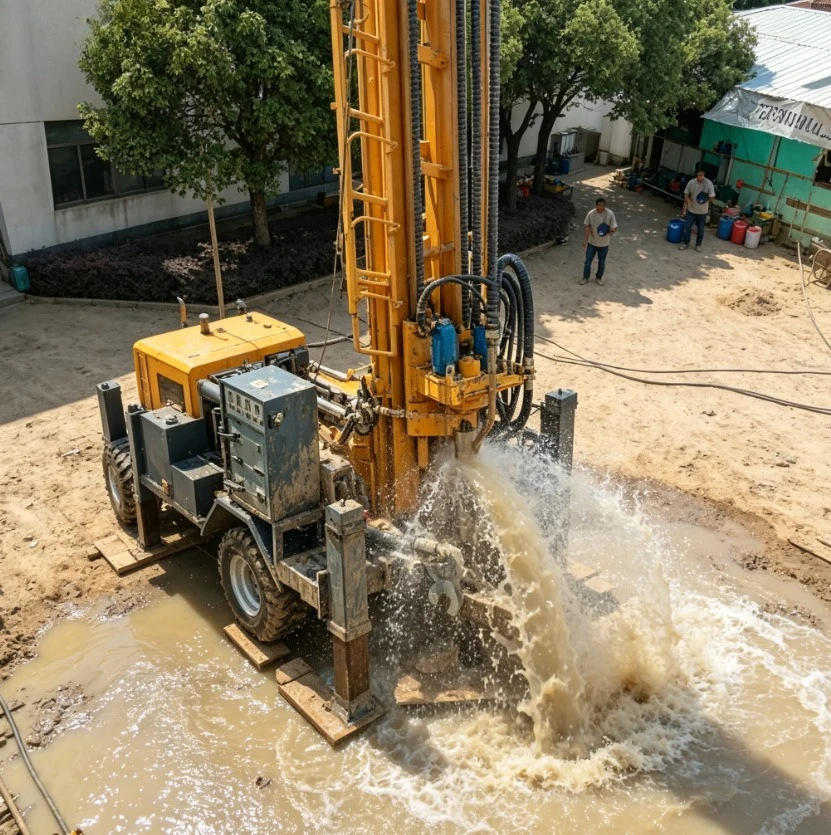 Customized High Quality 300m Full Hydraulic Water Well Drilling Rig Core Drill Air Ore Applications-Quality Guaranteed From Chin