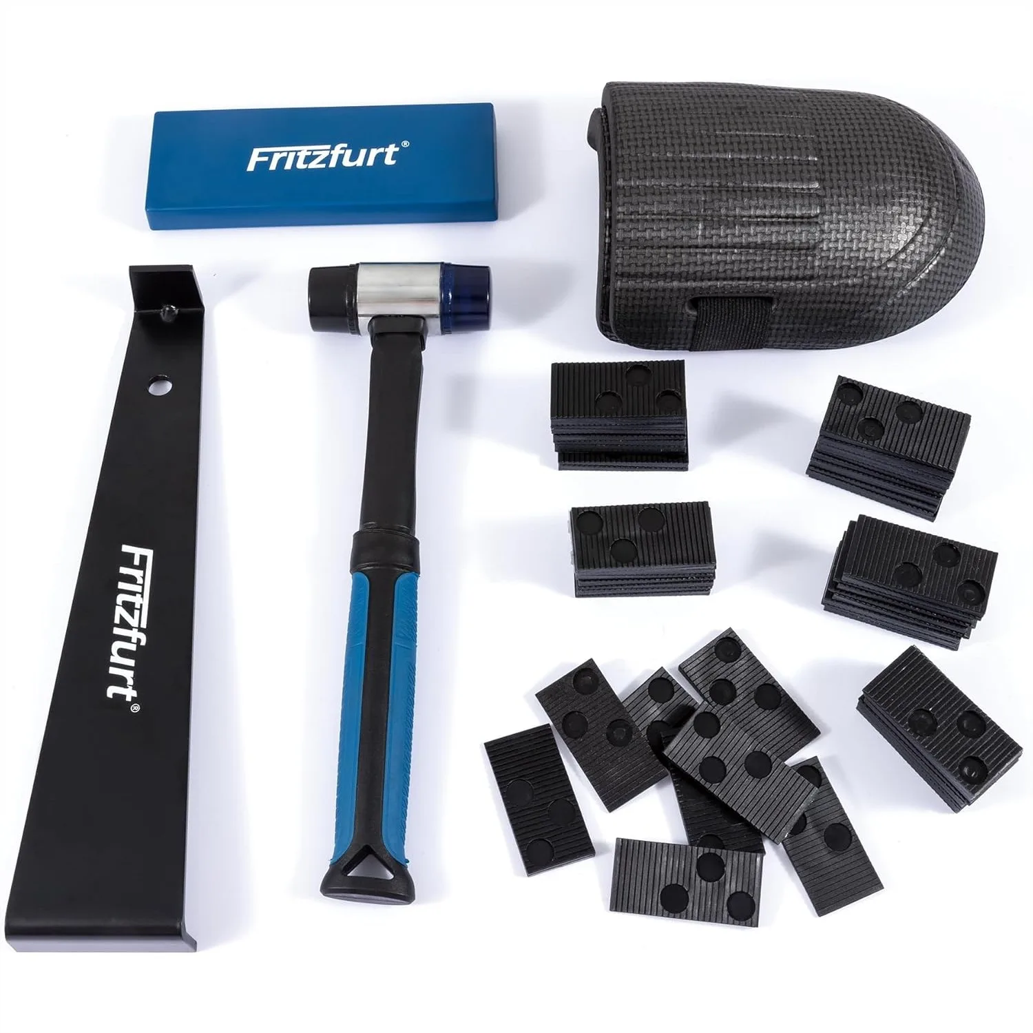 

65-Piece All-in-One Flooring Installation Tool Kit for Laminate, Vinyl & Hardwood Floors, Heavy-Duty Pull Bar, Reinforced