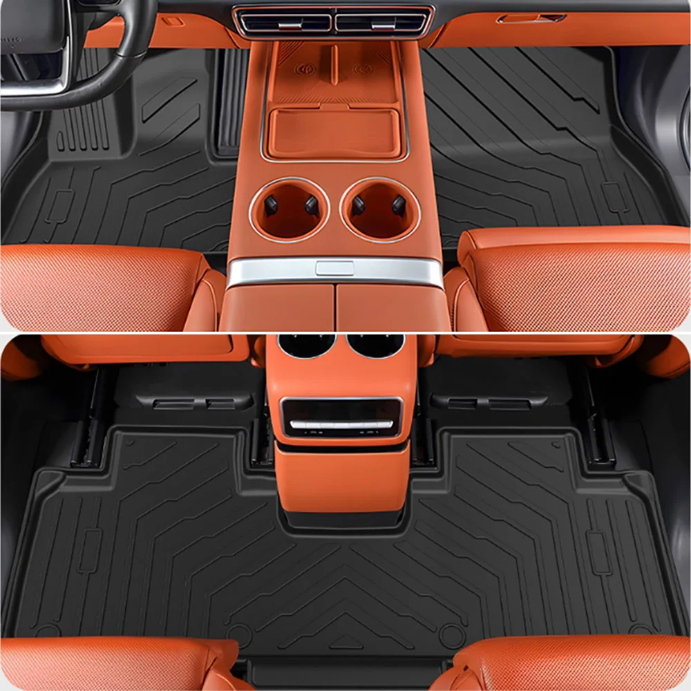 TPE Floor Mats for BYD Seal U / Sealion 6 Song Plus 2021-2024,All Weather Waterproof Protective Floor Liners Mat Accessories - Image 4