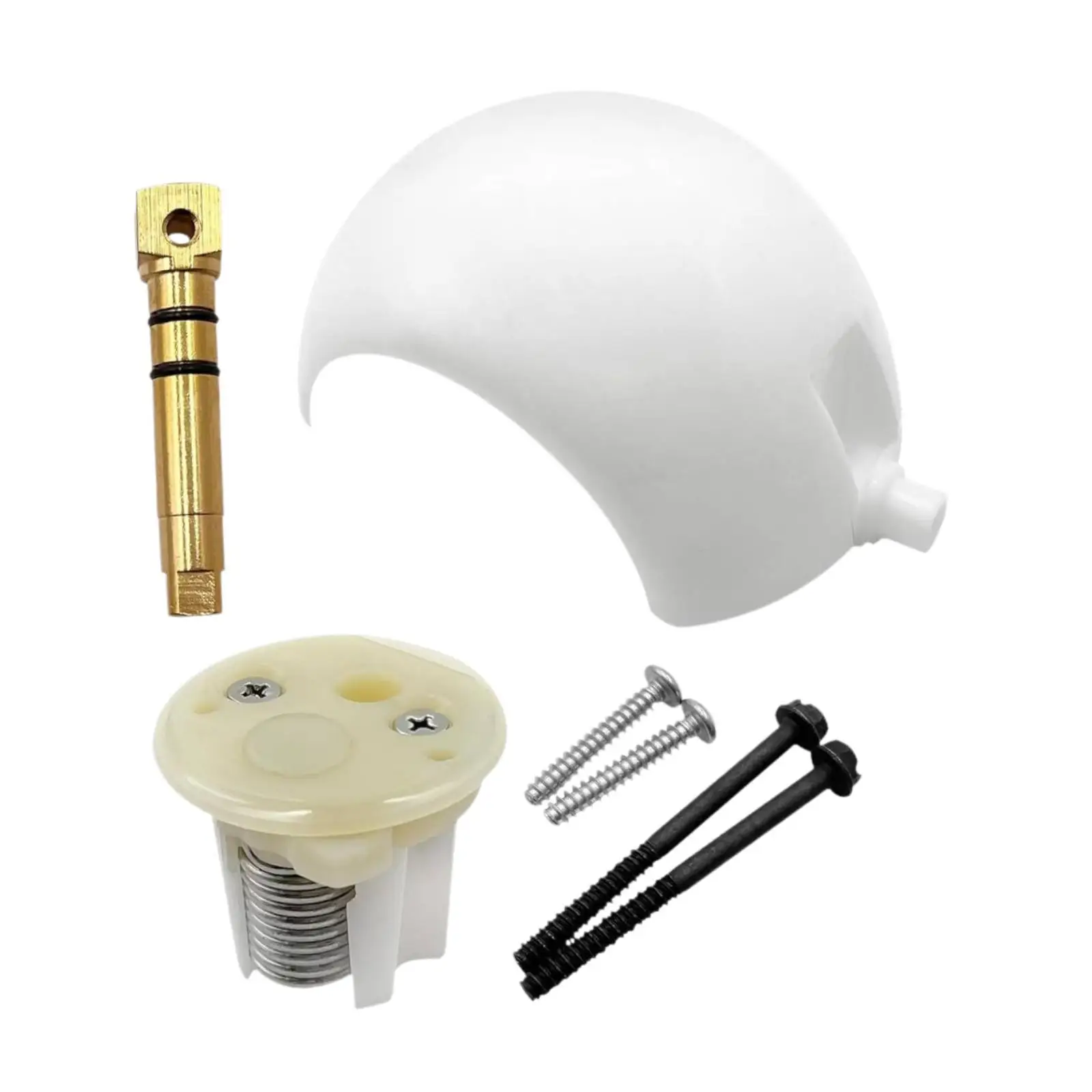 

Toilet Flush Ball and Shaft Kit 385318162 Easy to Install Repair Set Vacuum Toilet Accessories for Sealand Marine Toilets