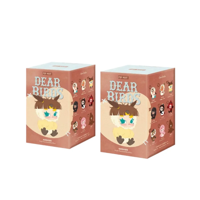 Genuine POP MART Dear Birds Series Trendy Blind Box Toys Mystery Box Guess Bags Mistery Action Figure Cute Models Birthday Gifts image 3