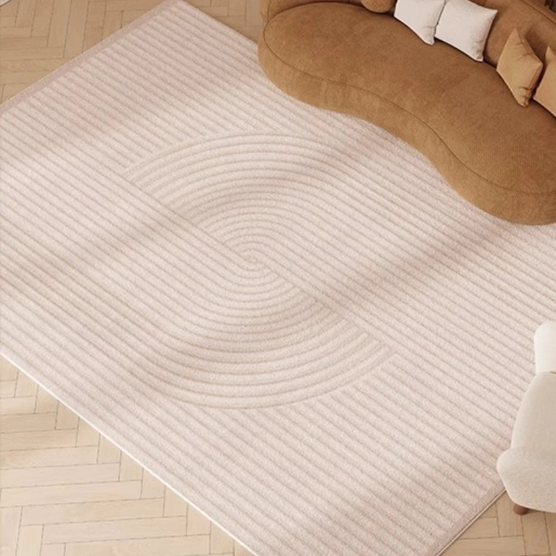 

Кремовый стиль, декор для спальни, плюшевый ковер, ковры большого размера для гостиной, пушистый мягкий напольный коврик для гостиной, толстый нескользящий коврик для учебы