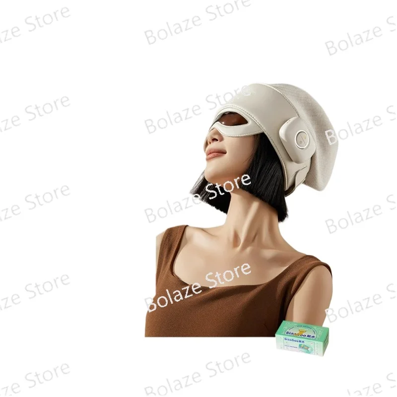 

H1 Head Massager Sleep Artifact Scalp Massage Hat Head Hot Compress Eye Temple Head Therapy Massage Instrument