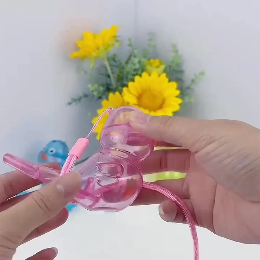 Meerkleurig Cartoon Vogelfluitje Water toevoegen Plastic Warble Fluitje Verschillende vogeloproepen Leren Muziekinstrument Speelgoed Kinderen