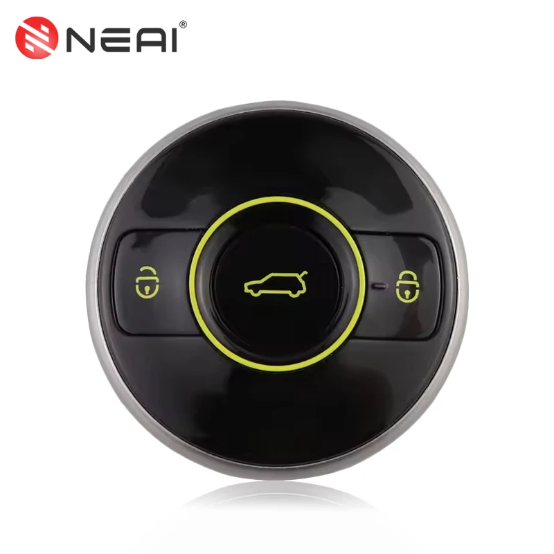 

NEAI 3-кнопочный чехол для дистанционного ключа автомобиля для Mercedes Benz SMART Fortwo BRABUS 2022 2023 Брелок без логотипа Автомобильные аксессуары