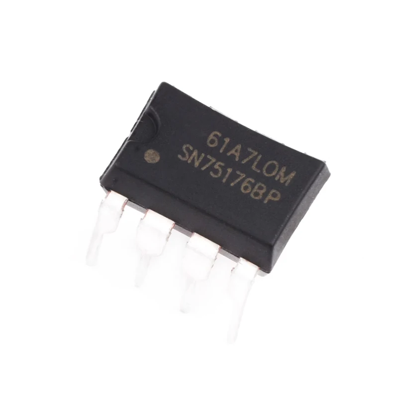 5 PCS SN75176BP SN75176 transceptor de ônibus diferencial/receptor chip driver plug-in DIP-8
