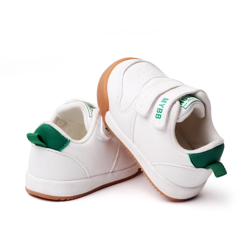 Kid Sneaker for 0-2 Years Toddler Prewalking High Quality PU and TPR Anti-slip Classical Casual Shoes Spring and Autumn Fashion