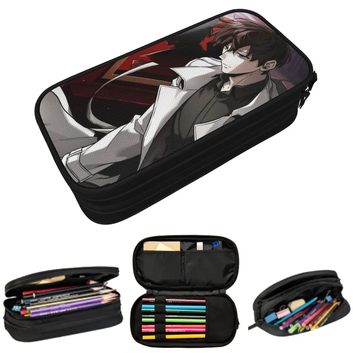 

Пенал для школьников «Взгляд всеведущего читателя» с изображением Ким Докджи, аниме-пенал, коробка для ручек, сумка для канцелярских принадлежностей, держатель для ручек