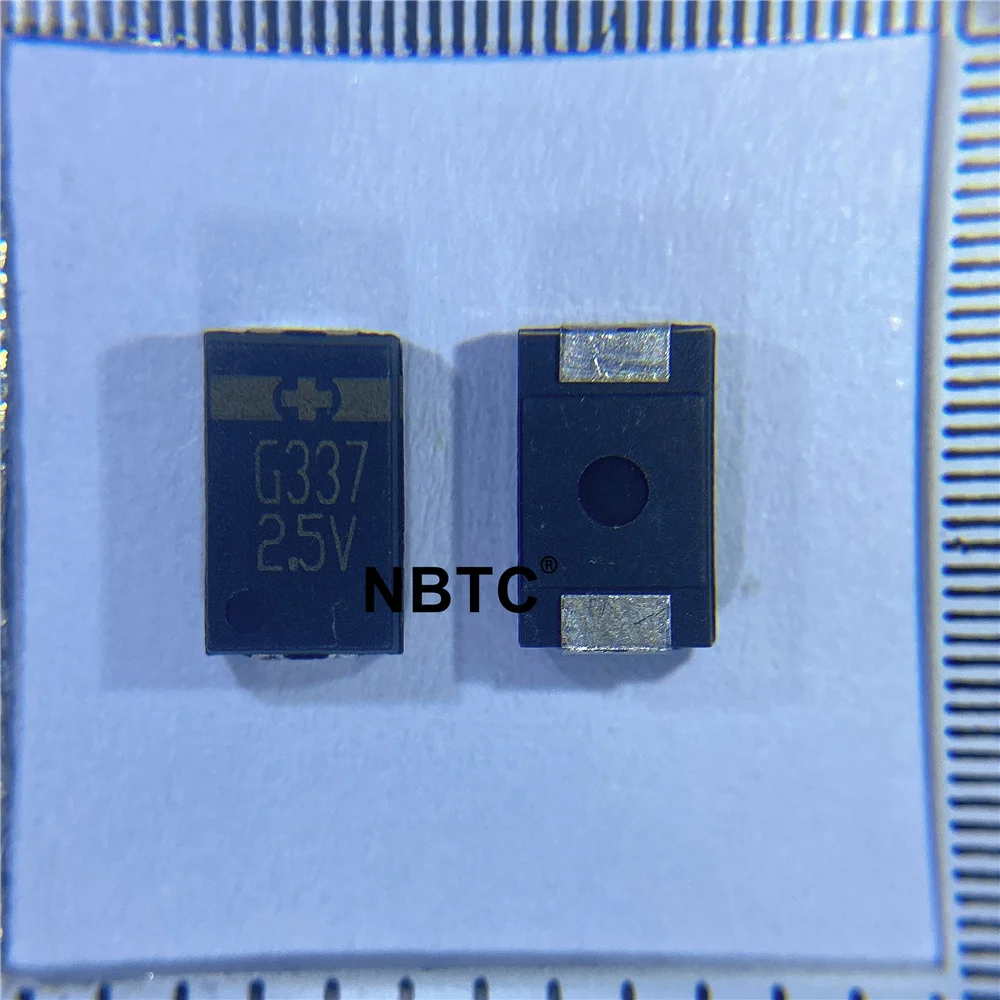

PA600V337M0E 330 мкФ 2,5 V 9mΩ 20% 7,3*4,3 мм конденсатор