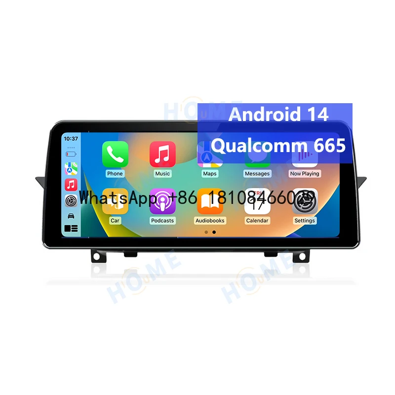 

10.25/12.5 Inch Android 14 Qualcomm 665 Car Multimedia Video Player for BMW X1 E84 2009-2015 Carplay AndroidAuto Stereo