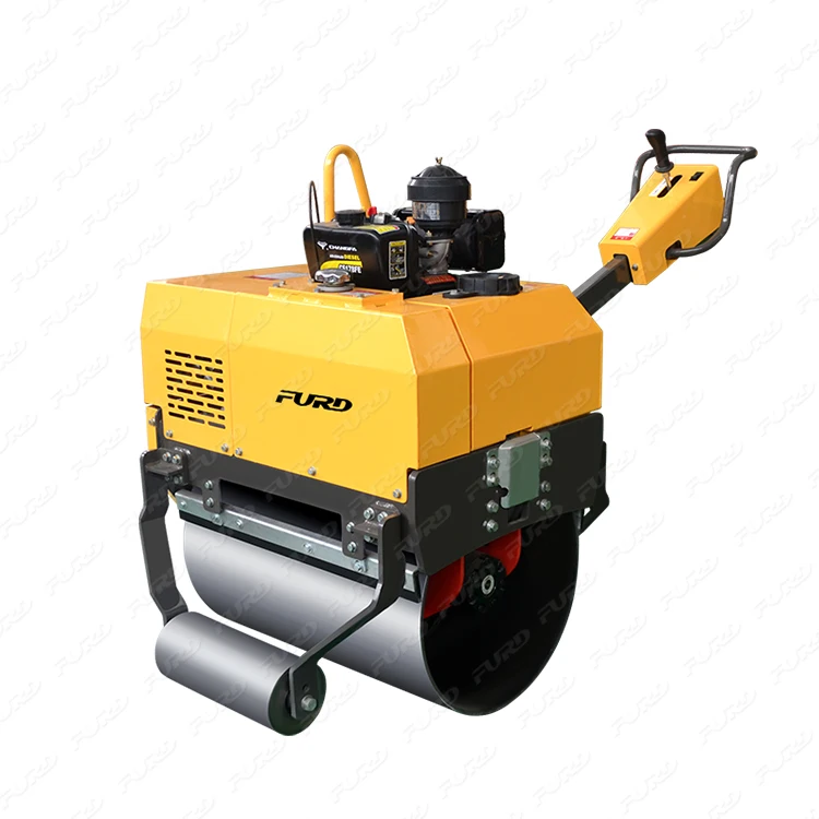 Factory Single Drum Vibratory Compactor 500kg Mini Asphalt Road Roller