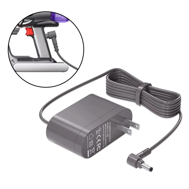 LICE- Power Adapter For Dyson V10 V11 V12 V15 30.4V Cordless Vacuum Accessories 217160-02 Battery US Plug