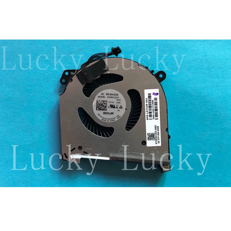 f For HP Omen 5 Air 15-DH TPN-C143 15-DH0161TX CPU GPU Cooling Fan Heatsink