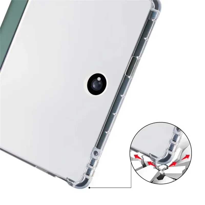 Funda para OnePlus Pad 2 Pad2 con portalápices, soporte abatible, tableta magnética trasera de TPU suave para OnePlus Pad Pro Oppo Pad2 12,1