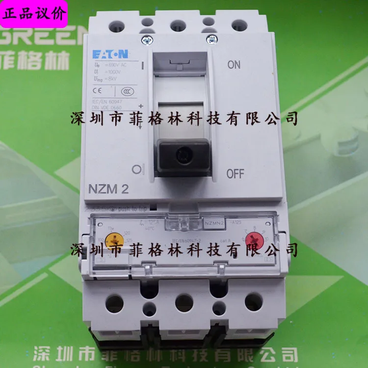

2025 [Physical Photo] NZMN2-A125 Eaton EATON/Muller Moeller Molded Case Circuit Breaker