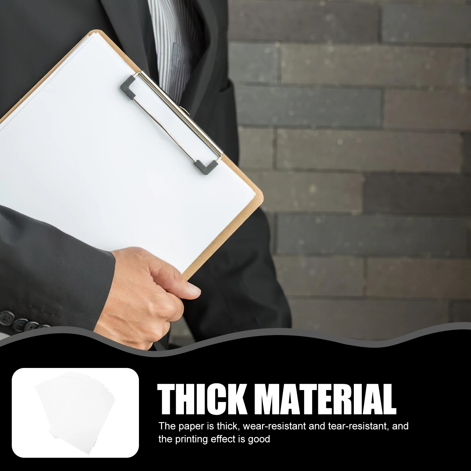 

Thick Printing Paper A4 White Cardboard Sheets Double Sided Smooth Multi-Use Bulk Office Home Drawing Copying