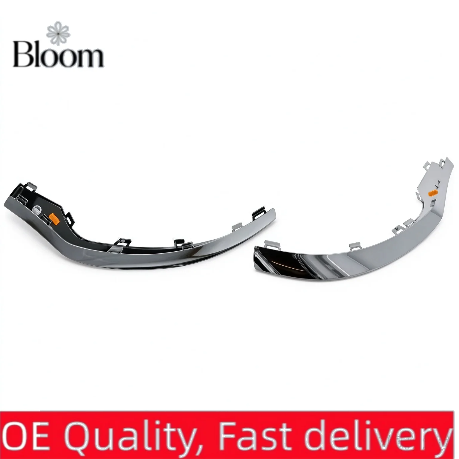 Front Bumper Decorative Strip Chrome Plating A2178851321 A2178851421 For MERCEDES BENZ S-Class W217 Coupe C217 2015-2017