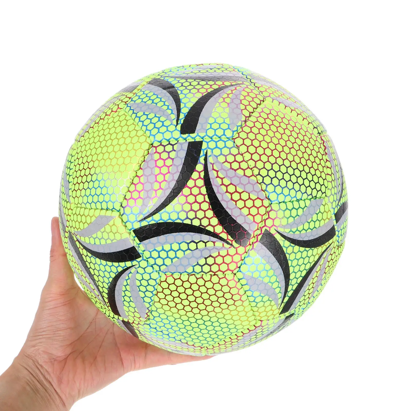   発光サッカー 高性能サッカー グローザダークゲーム キックボール ユースサイズ ビーチ 思春期