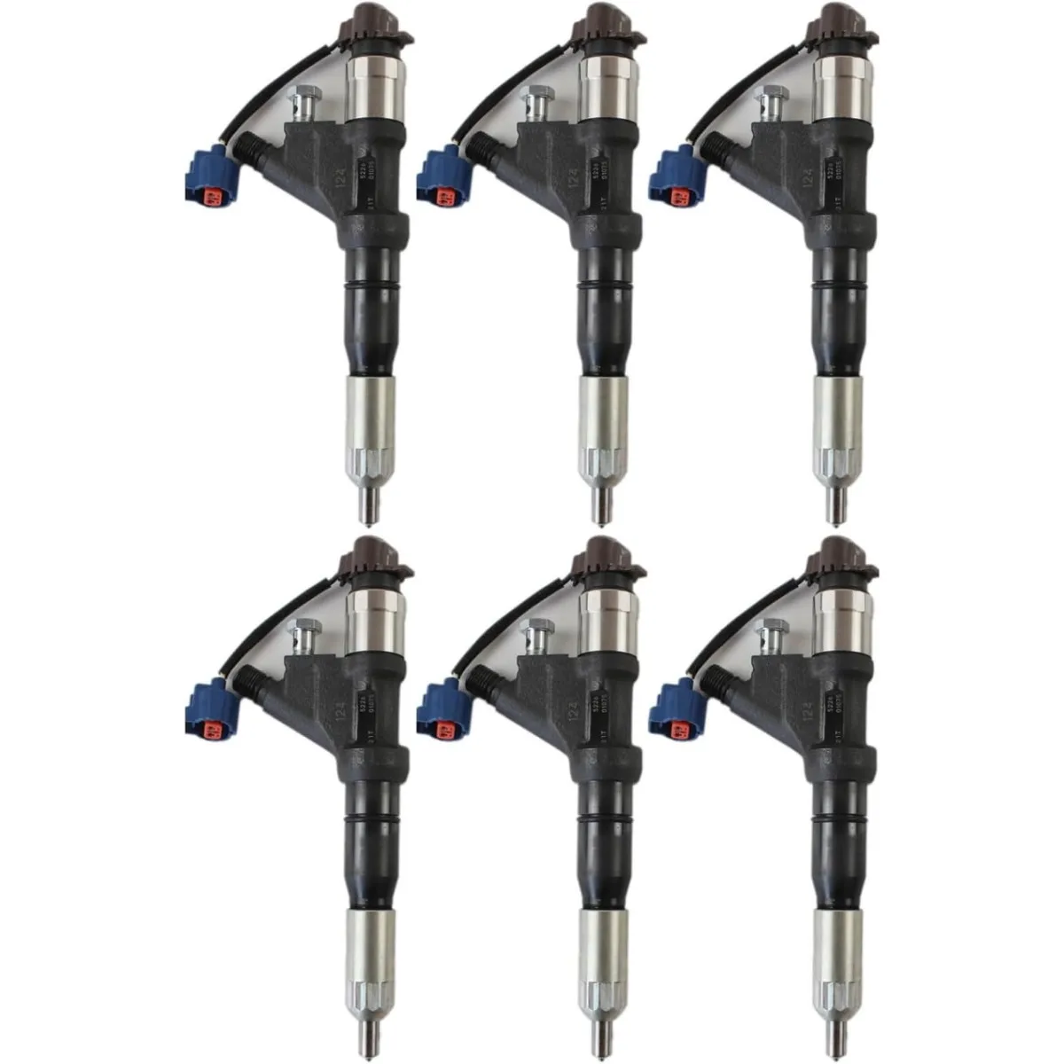 

6PCS 095000-5226 23670-E0341 Diesel Fuel Injector for Hino E13C Engine 700 Series Truck