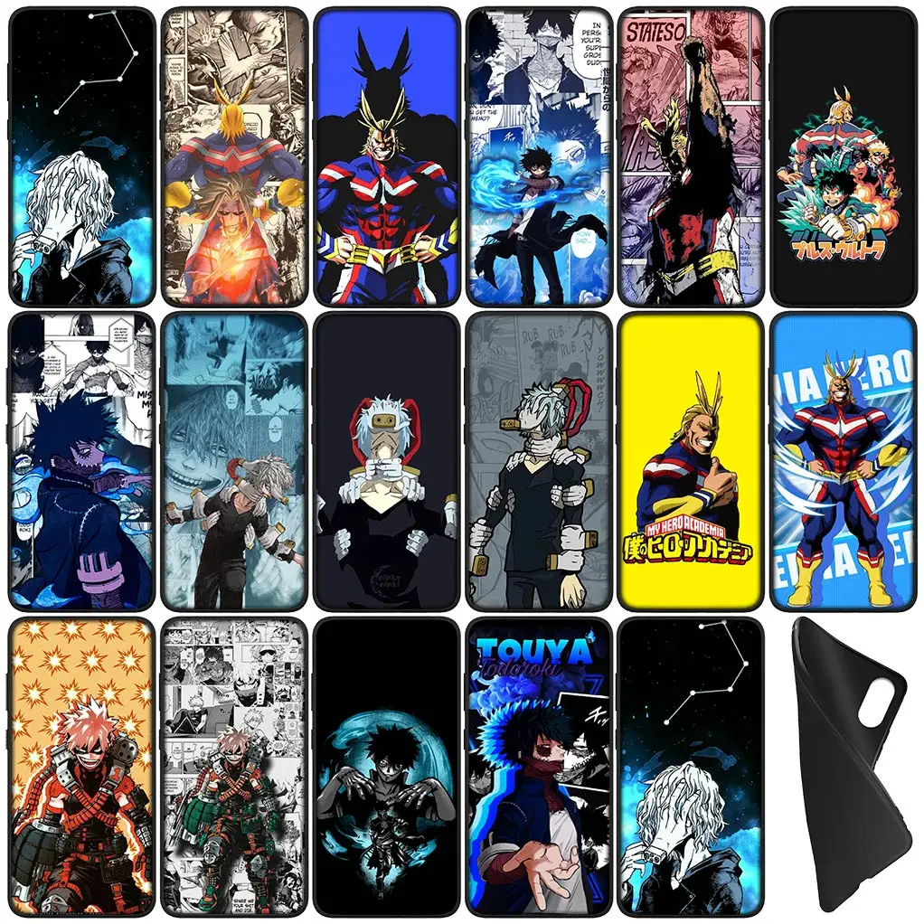 Manga My Hero 아카데미아 다비 티셔츠, 남성 여성 인기 레트로 워싱 코튼 티셔츠, 캐주얼 여름 반팔 티 의류