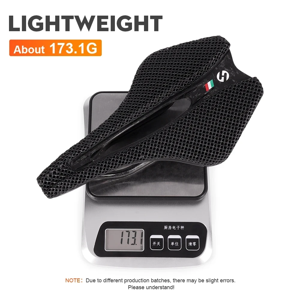 

Велосипедное седло TOSEEK 143C, 3D-печать, карбоновое, для MTB/шоссейных велосипедов, сверхлегкое, полое, 245*143 мм