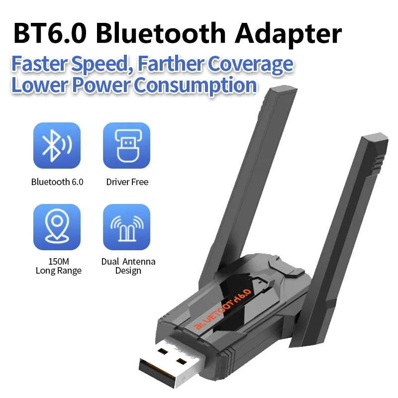 Bluetooth 6.0 Usb A…