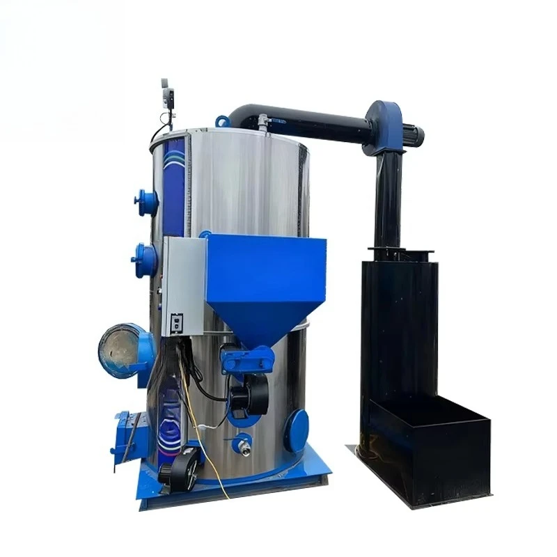Vertical Biomass Steam Boiler 400-500kg/h Wood Pellet Fired Energy Saving Dyeing Ironing Industry High Efficiency Custom