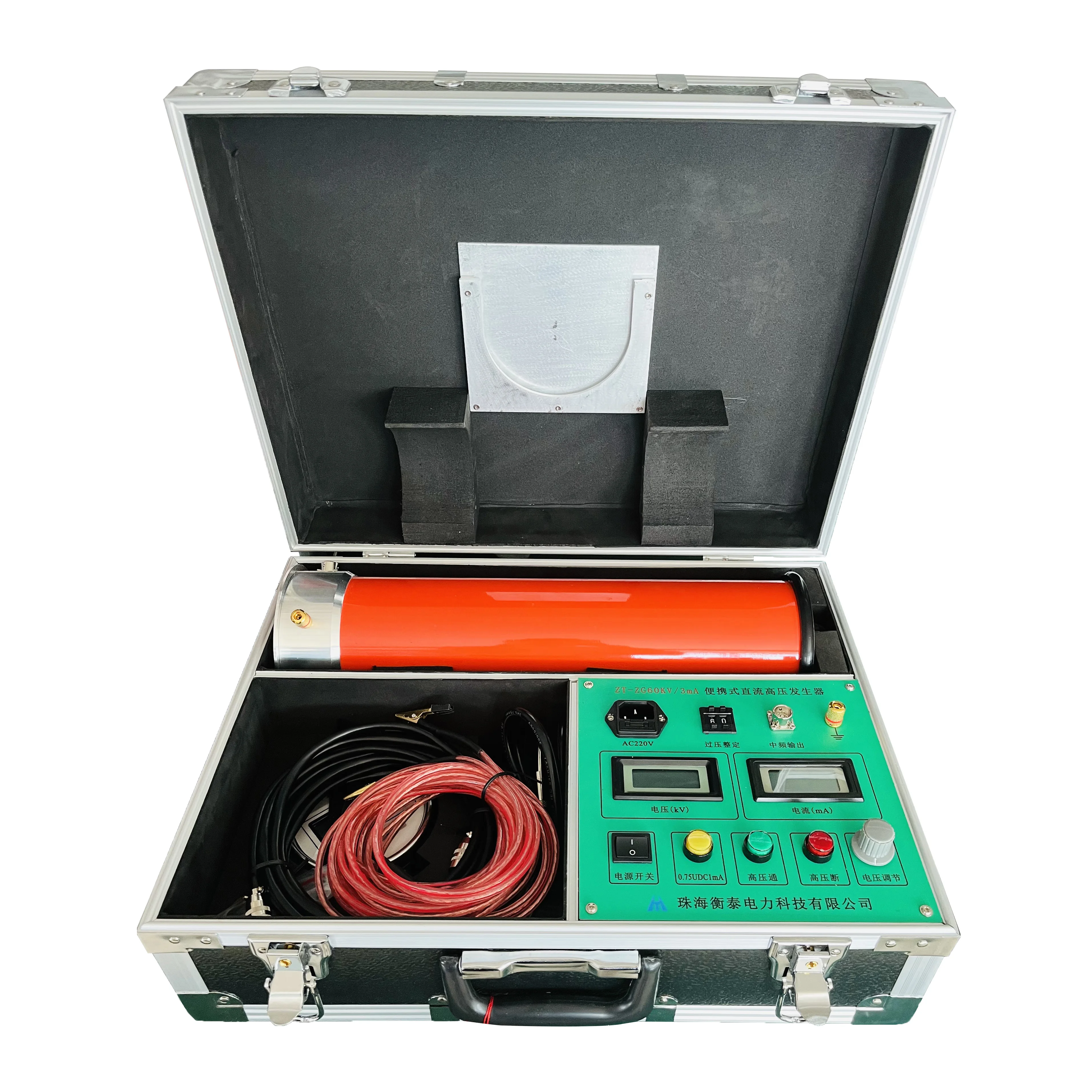 ZT-ZG Portable Hipot Tester 120kv/5ma Dc High Voltage Impluse Generator Dc High Voltage Generator