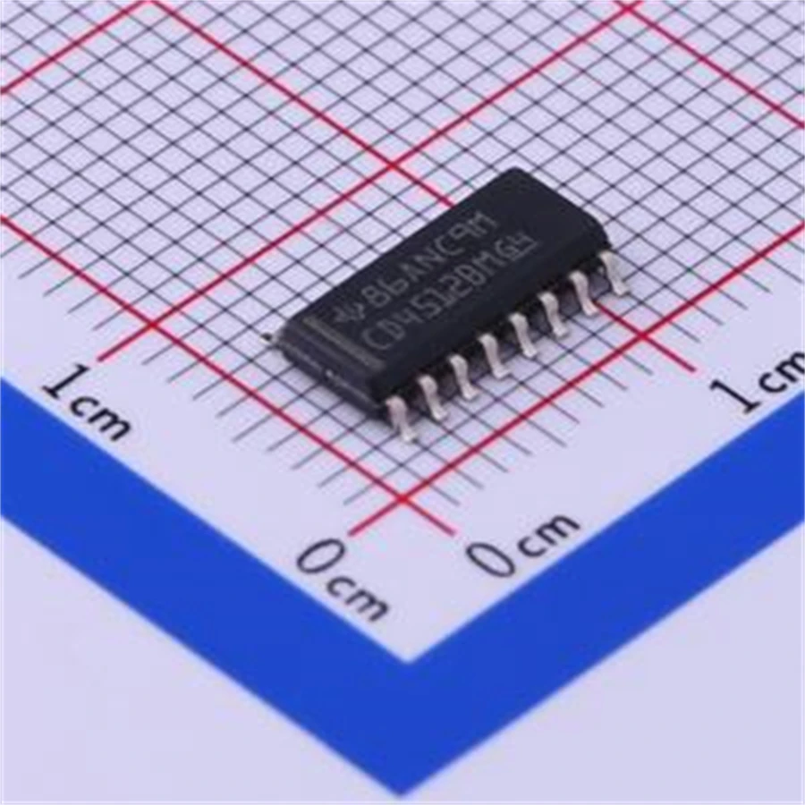 50PCS/LOT CD4512BM96 (Signal Switches, Multiplexers, Decoders)