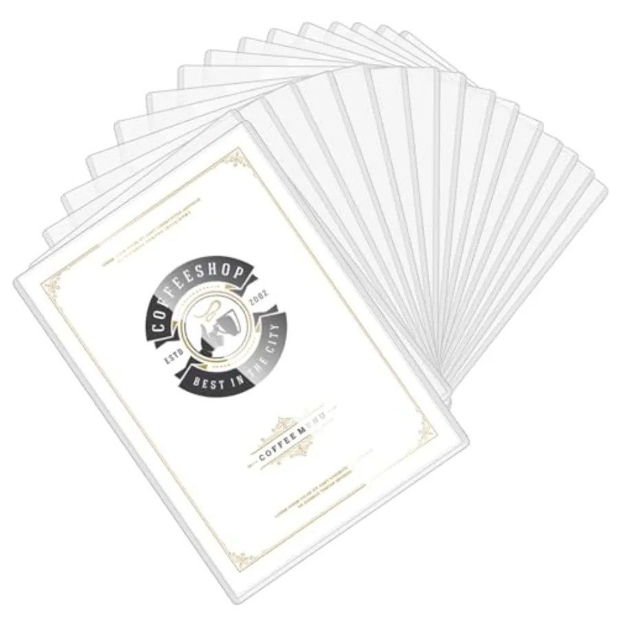 

Бумага формата А4, жесткие защитные пленки для печати, 15 шт., прозрачный жесткий пластиковый протектор, водонепроницаемые бумажные рукава, держатель для фотографий, сертификат рождения