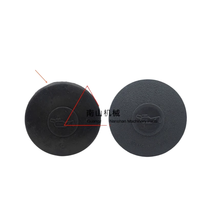 For Caterpillar cat e200b e311 e312 320b/c oil cap S6k engine oil cap rubber cap excavator accessories