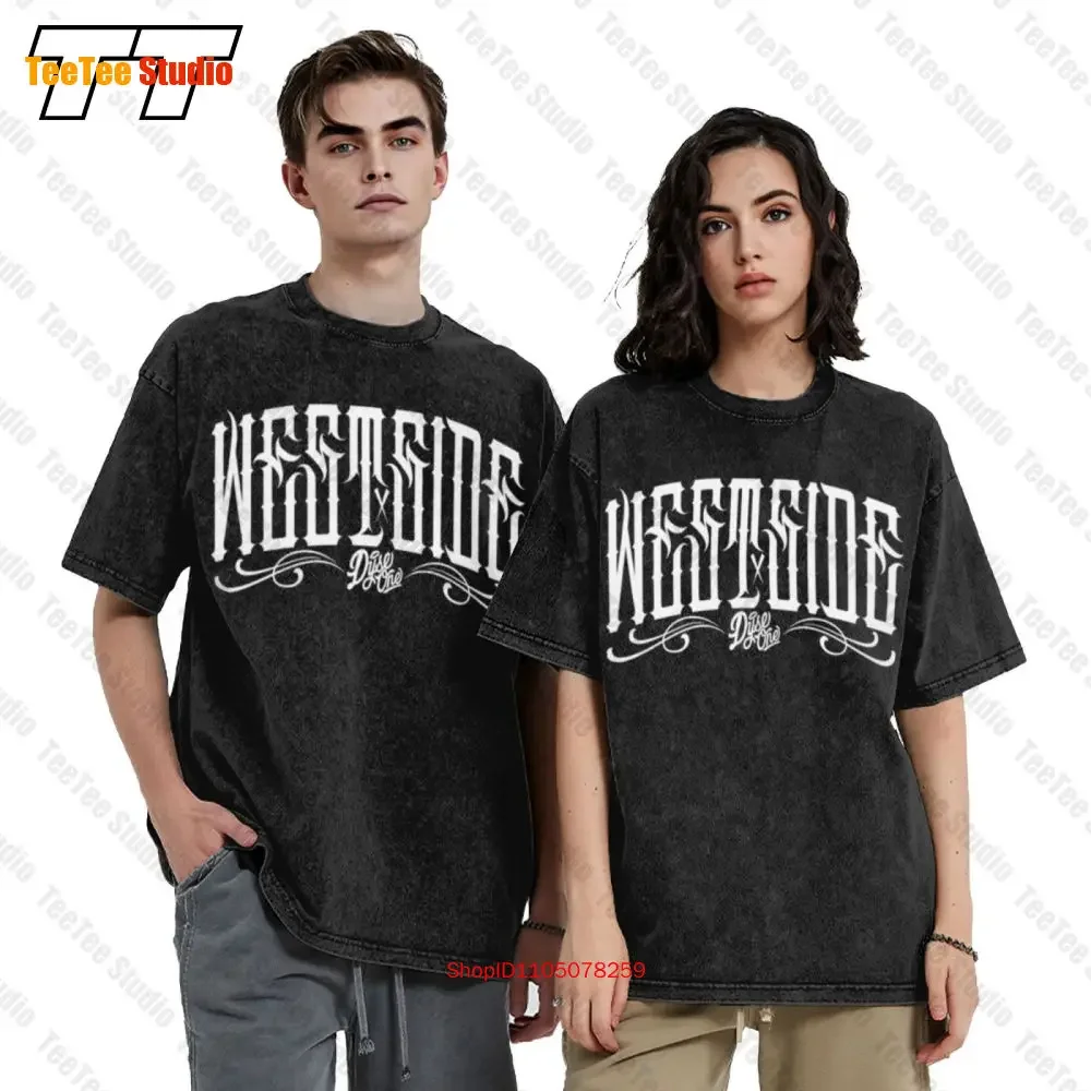 West Side Dyse One Chicano Rap Gangster Lowrider Westside Oversized T-Shirt SWY7