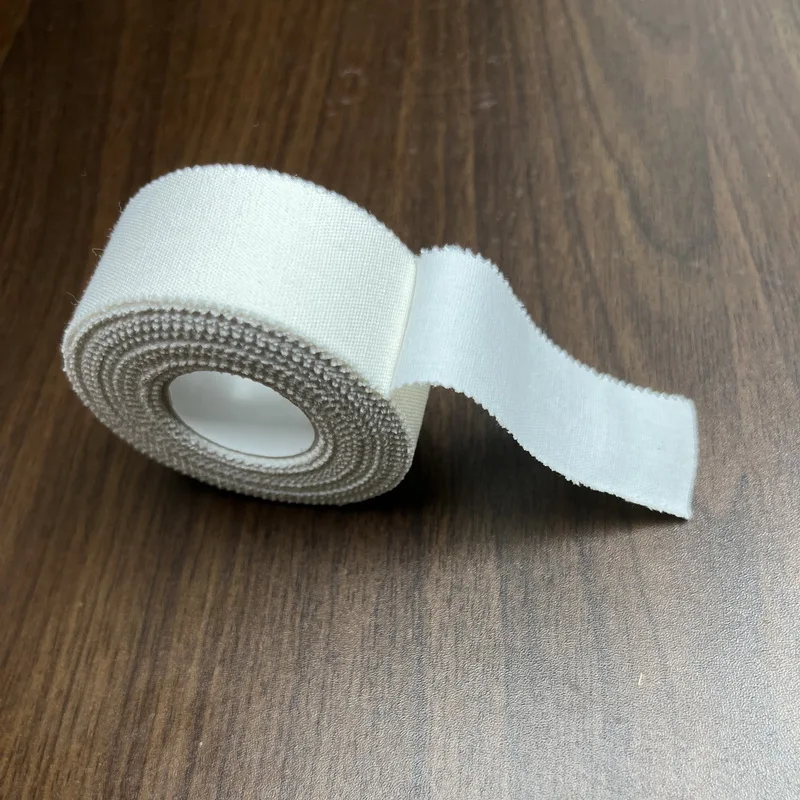 2,5/3,8/5 CM * 10 M Baumwolle Selbst-klebe Sport Band Für Finger Knöchel Schutz Handgelenk unterstützung Verstauchung Feste Medizinische Bandage Wunde Wrap – Detail 3