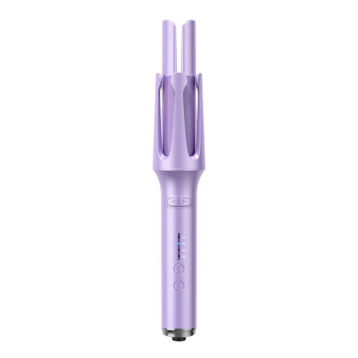 Anion เครื่องม้วนผมอัตโนมัติ Curling Iron 32 มม. พร้อมระบบควบคุมอุณหภูมิเครื่องมือจัดแต่งทรงผมผม Iron US Plug สีม่วง
