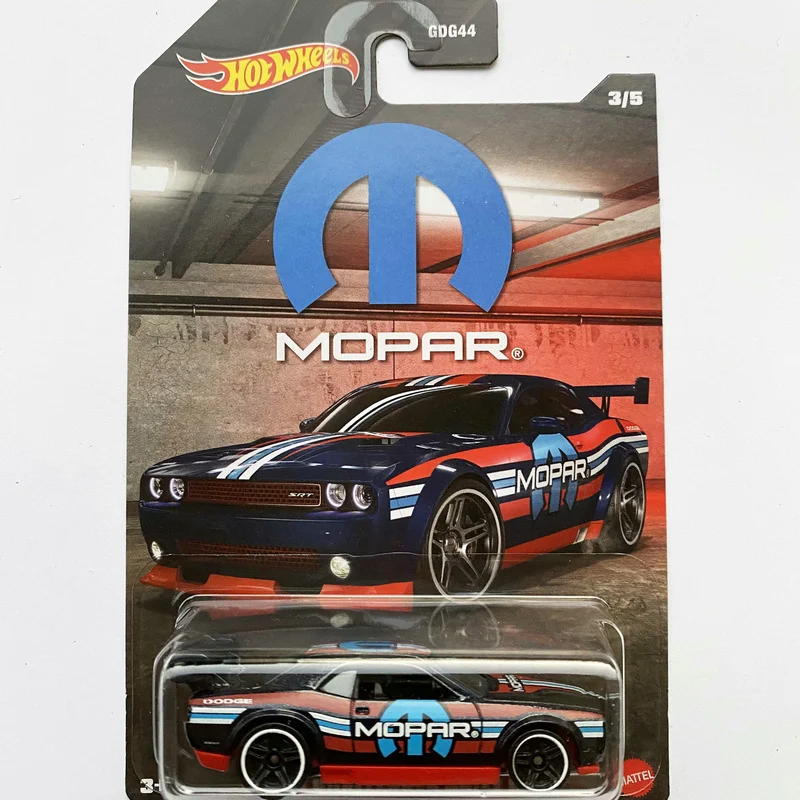 Hot Wheels Cars MOPAR DODGE VIPER SRT10 ACR 15 DODGE CHARGER SRT 1/64 Metal Die-cast Model Collection Toy Vehicles GDG44